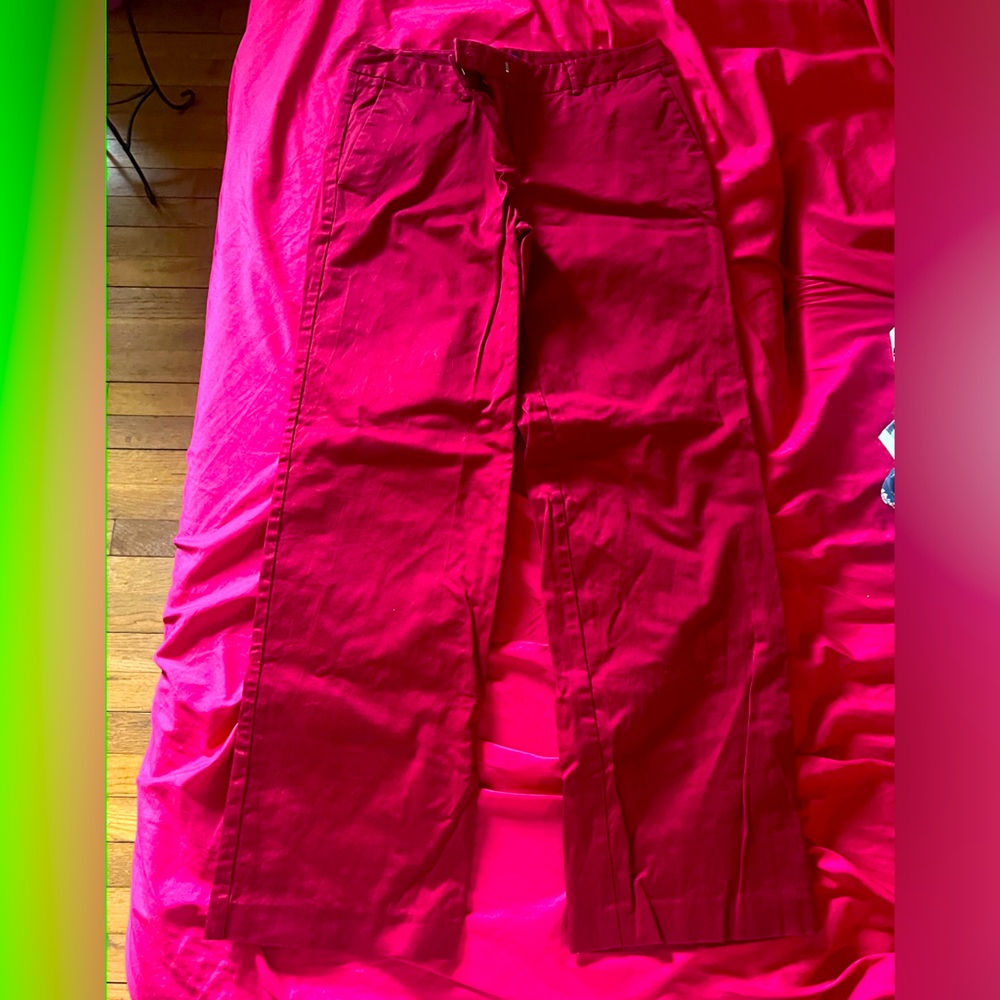 Ann Taylor size 4P red pants